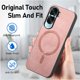 thumbnail image 3 of Magnetic Slim Case for Honor X50i with Camera Guard & Anti-Scratch Back Pink, 3 of 6
