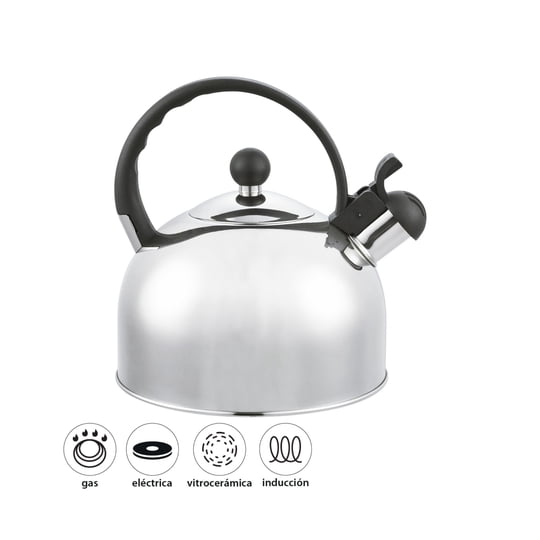 Tetera 2.5 Litros Acero Inoxidable 1 Un Haus