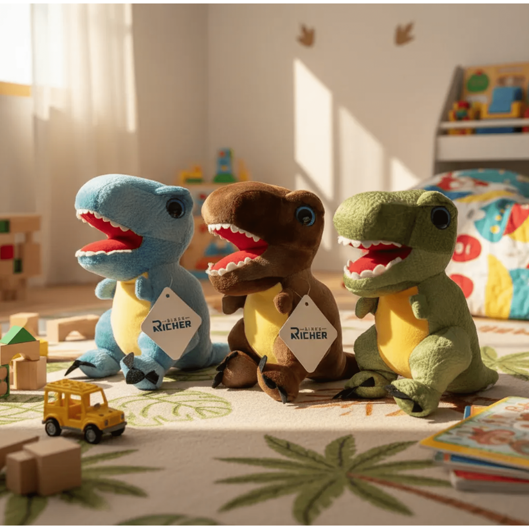 Genérico - Peluche Dinosaurio T-rex Tiranosaurio Rex Juguete 25cm Suave