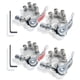 thumbnail image 5 of Abrazadera de conector de terminal de batería de desconexión rápida de 4 vías, 2 pares positivo y negativo, 5 of 7