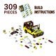 thumbnail image 3 of Set de construcción Tenhorses Jurassic Car Dinosaur 309 piezas a partir de 6 años, 3 of 5