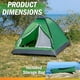 thumbnail image 2 of Carpa Wakeman Outdoors para 2 Personas con Sobretoldo, 4 Estaciones, 2 of 3