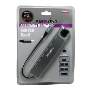 Amazing - Adaptador Hub Multipuertos Tipo C / 8 En 1