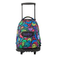 Mochila Urbana Notebook Escolar Ruedas Totto Classic Niña