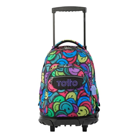 Mochila Urbana Notebook Escolar Ruedas Totto Classic Niña
