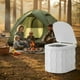 thumbnail image 1 of Inodoro Portátil Y Plegable Multiuso Para Camping Gris, 1 of 5