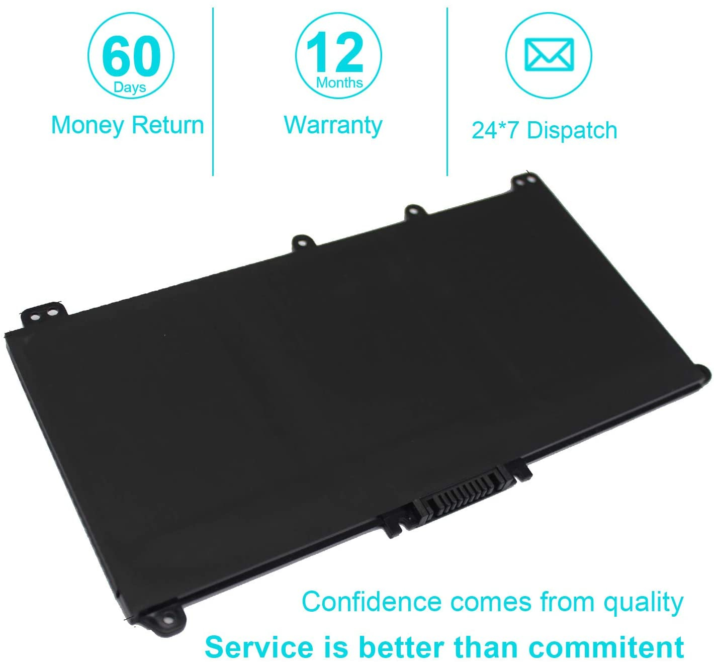 Batería Portátil Dmkaollk Ht03Xl L11119-855 Para Hp Pavilion 14-Ce 14-Cf 14-Df 15-Cs 15-Da 15-Db 15-Dw 17-By 17-Ca