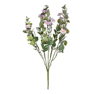 Genérico - Flor Eucalipto Artificial Vara Frondosa Colores