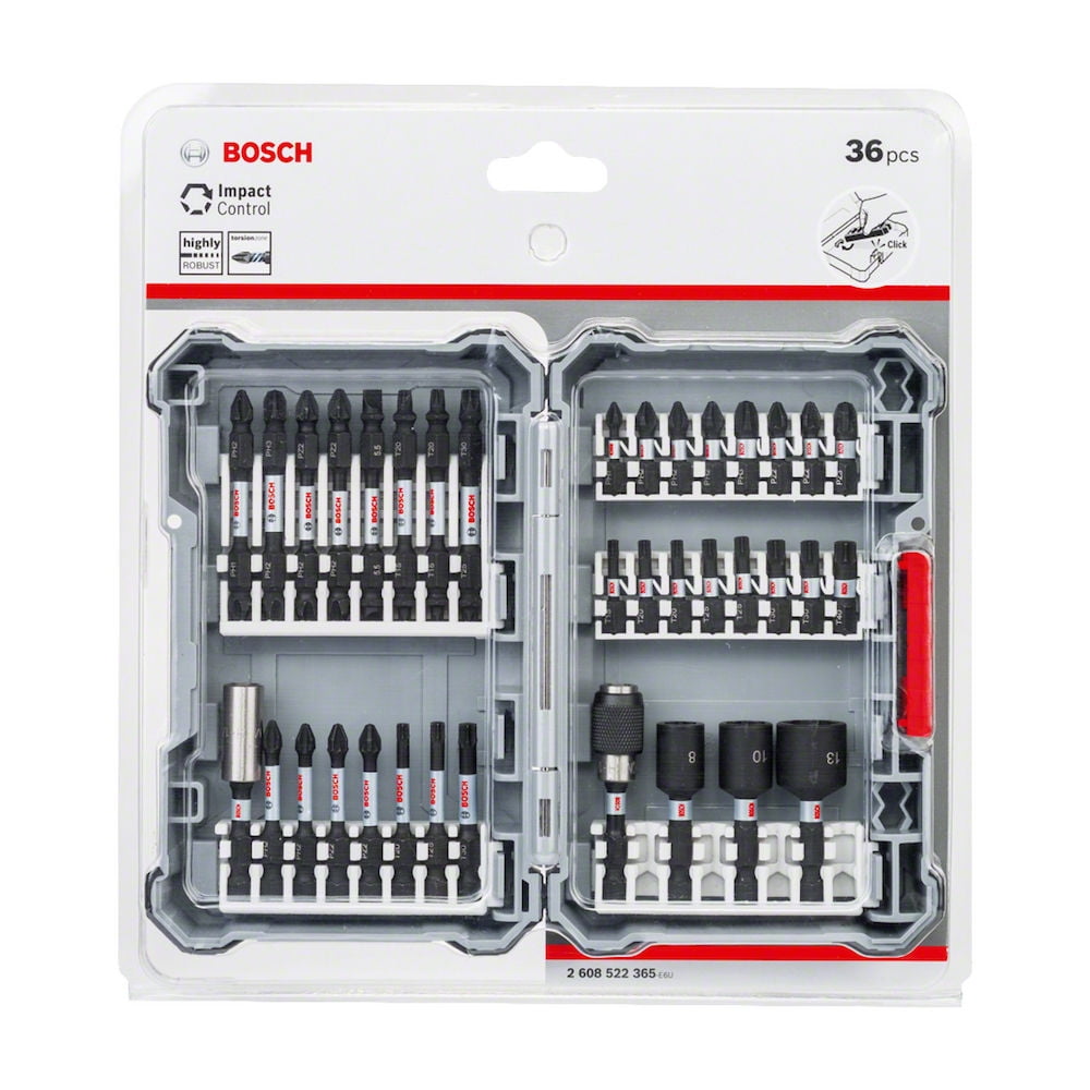 Bosch - Kit 36 Unidades Impact Control
