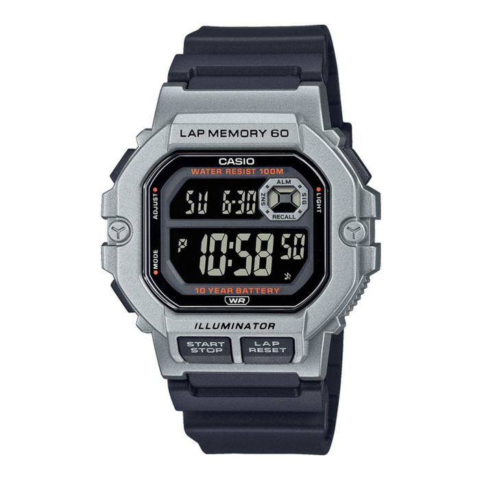 Reloj Digital Negro Casio Ws-1400H-1Bv