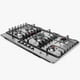 thumbnail image 1 of Encimera Gas Licuado 5 Platos Acero Inox con Chispero, 1 of 10