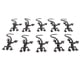 thumbnail image 1 of 10 Piezas De Goma Animal Gecko Modelo Educativo Juguete Fiesta Bolsas Rellenos 5x3cm, 1 of 3