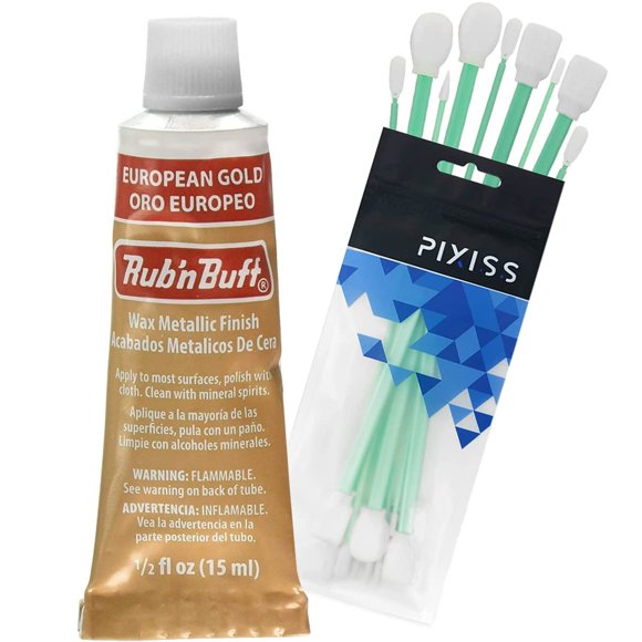 Paint Wax European Gold De 15 Ml Con Herramientas