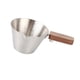 thumbnail image 1 of Taza De Acero Inoxidable Para Espresso, 120 Ml, Para Servir En Restaurantes, Panaderías Y Cocinas, Color Plata, 1 of 5