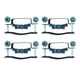 thumbnail image 5 of Abrazadera para Portaequipajes de Techo, Kit de Montaje para Transportador de Automóviles, Accesorios, Tornillo de Portaequipajes de Fácil Instalación 4 piezas, 5 of 5