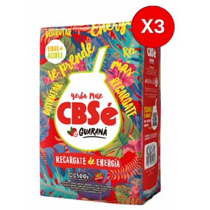 Cbse - Pack 3 Guaraná 500G C U