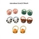 thumbnail image 2 of 50pcs/pack Children's Cute Thumb Hair Ring Tie Hair Accessories Baby Head Rope, Little Girl High Elastic Not Baby Leather Band, 2 of 4