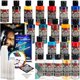 thumbnail image 1 of Set de pintura para aerógrafo Createx Wicked Colors de 20 colores, 2 oz, 1 of 1