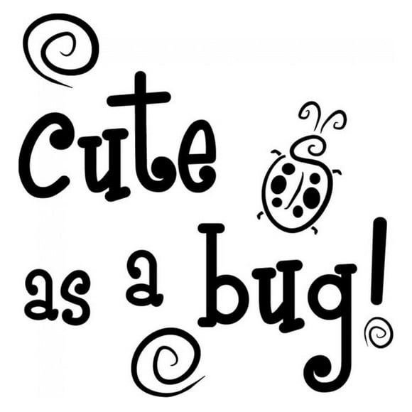 Decomural Cute As A Bug Nursery WS-17698