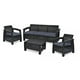 thumbnail image 1 of Juego de Terraza Living Jardin 3 Cuerpos Corfu Grafito gris oscuro, 1 of 7