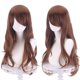thumbnail image 1 of suxuMhao Peluca Ligeramente Rizada, Peluca, 27.5 Inches Castaño Oscuro, 1 Pieza, Peluca de Cosplay, Peluca Larga, Peluca de Anime, Peluca Sintética, Peluca Universal, Peluca para Vestir, Aspecto, 1 of 2