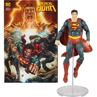 Dc Comic - Dc Superman Fig 7' Con Cómic B.Adam