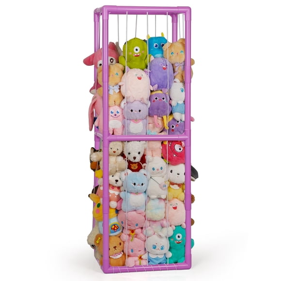Almacenamiento de animales de peluche Trycooling Zoo PVC Púrpura