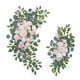 thumbnail image 1 of 2x Corona Floral Artificial De La Puerta Del Botín Hogar Rosa Telón De Fondo Boda Arco Flor, 1 of 3
