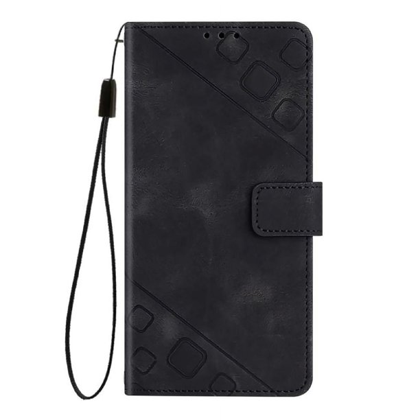 Funda Cartera para Samsung Galaxy A26 5G con Soporte y Ranuras, Resistente a Golpes y Rayones Negro