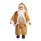 thumbnail image 1 of Figura Navideña De Papá Noel De Pie Para Ventana De Escritorio Figura De Papá Noel De Pie Dorada, 1 of 3