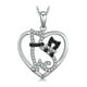 thumbnail image 1 of Collar dos gatos plata 925, 1 of 3