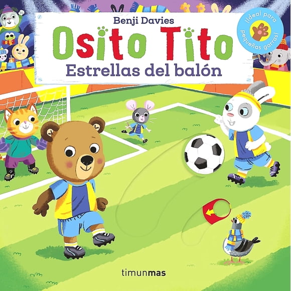 Libro Osito Tito. Estrellas balón