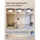 thumbnail image 5 of Ventilador de techo Dreo Smart con luces de 42 pulgadas negro con control remoto, 5 of 9