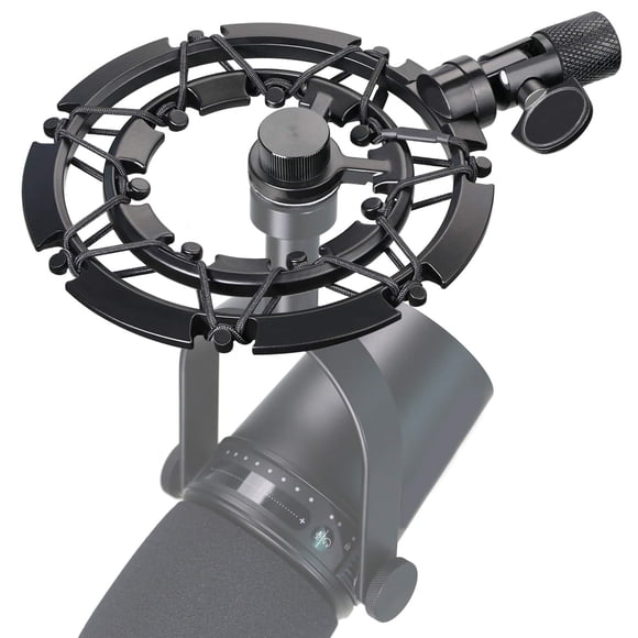 El micrófono Shock Mount SUNMON Shure MV7 reduce la vibración