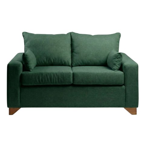 Diseños Valestrini - Sofa Stefanny En Lino Verde