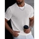 thumbnail image 3 of Polera Hombre Manga Corta Hilo Tejida Estilo Casual 0282, 3 of 3