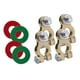 thumbnail image 3 of Conector De Terminales De Batería De Coche, 4 Uds., M8 Para Poste Superior De Cobre Puro De 12V, 3 of 5