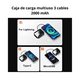 thumbnail image 5 of Audifonos Inalambrico Con Caja De Carga 3 Cables 2000 Mah, 5 of 9