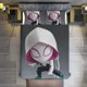 thumbnail image 3 of Spidey & His Amazing Friends Ghost Spider Gwen 3 Piece Bed Set - Bedding Includes Comforter & Pillow Shams -Kids Bedding Bed Sheets, 3 of 5