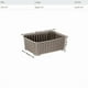 thumbnail image 3 of Canastilla Canasta Organizadora Multiusos Rattan 1.4 Litros, 3 of 4