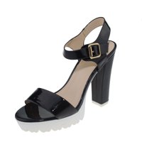 Sandalia Negro Vía Franca