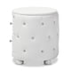 thumbnail image 4 of Mesita de noche Baxton Studio Davina Hollywood Glamour White, 4 of 6