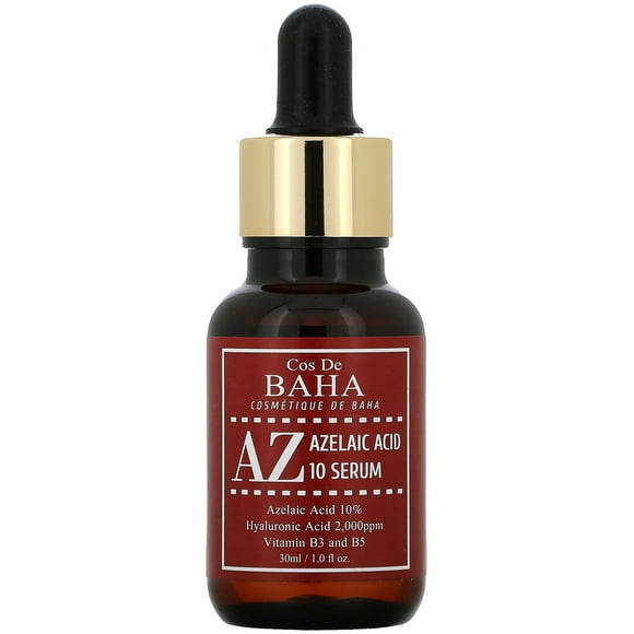 Cos De BAHA AZ, Suero de Ácido Azelaico 10, 1 fl oz (30 ml)
