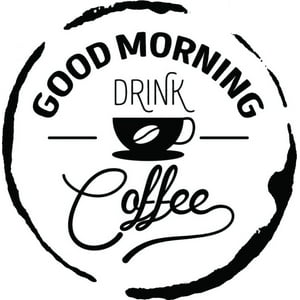 Rienda Libre Graphics - Decomural Good Morning Coffee Ws-46122