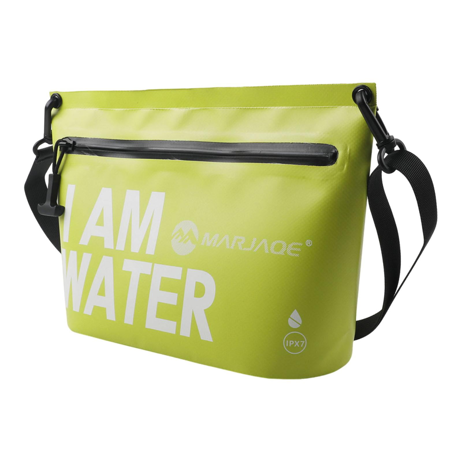 Magideal - Bolsa Impermeable Seca, Bolso Bandolera Impermeable, Bolso De Mano Para Mujer Y Hombre, Para Playa, Natación, Deportes Acuáticos, Camping, Senderismo. Verde