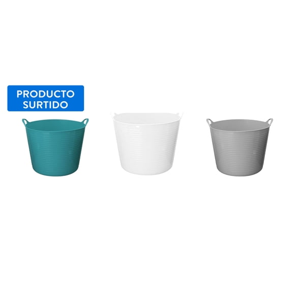 Balde Flex 14L, color surtido