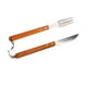 thumbnail image 3 of Set Asado Parrilla 2 Piezas Acero Inoxidable Madera, 3 of 3