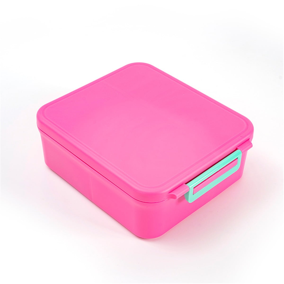 Xusx111 - Caja De Almuerzo Con Sopa Thermo, Niños A Prueba De Fugas Recipientes De Comida Para El Almuerzo Con 4 Compartimentos, Niños Thermo Aislado Frasco De Comida Caliente Para La Escuela, (rosa)