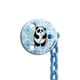 thumbnail image 3 of Chupete Anatomico Silicona 6 8m + Broche Redondo Panda Trama Blanco, 3 of 4