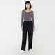 thumbnail image 4 of Polera Mujer Manga Larga Cuello V Gris Corona, 4 of 5